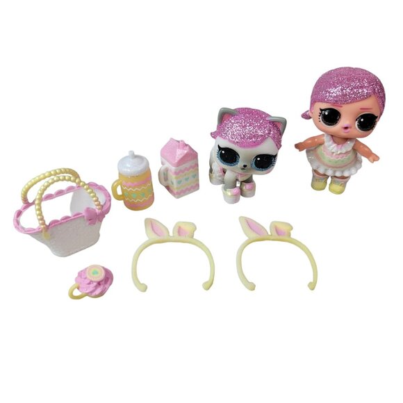 LOL Surprise Doll Access Hops Kit-Tea Cat Pet Spring Bling Easter 16 PCS 2020 - Picture 2 of 12